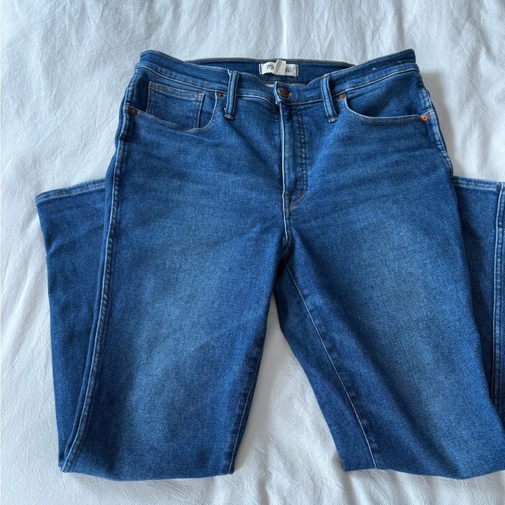 Madewell 10” high rise skinny jeans size 31